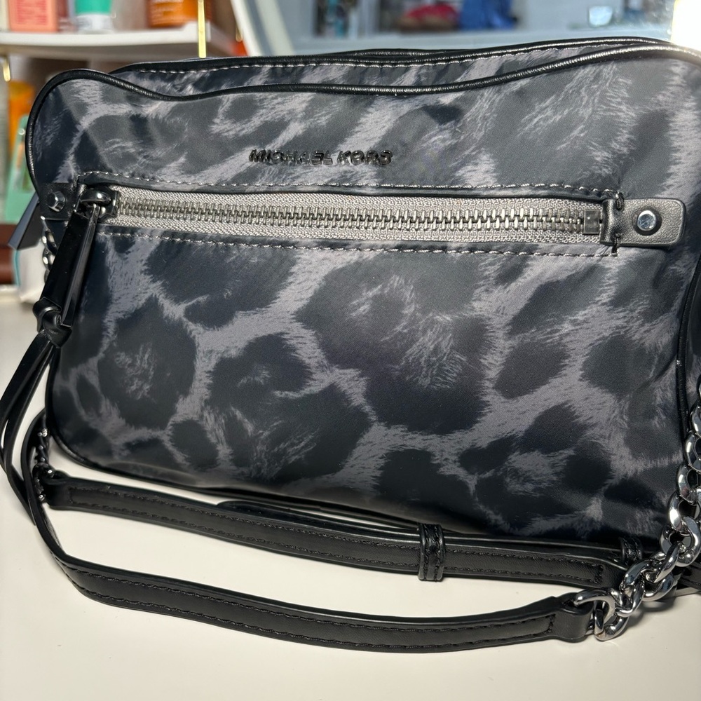 Animal print Michael Kors crossbody bag